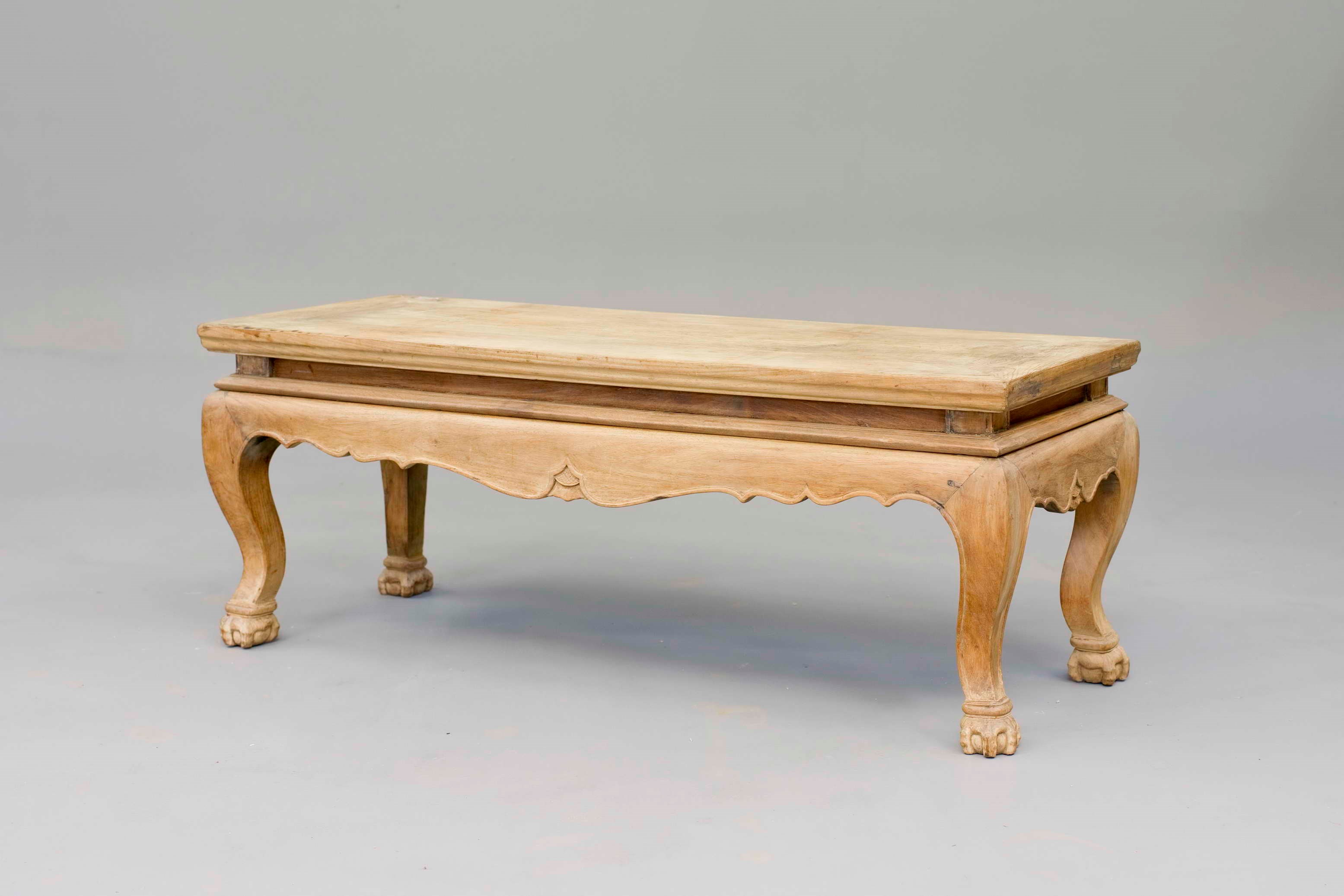 A Huanghuali wood “Kang” Table